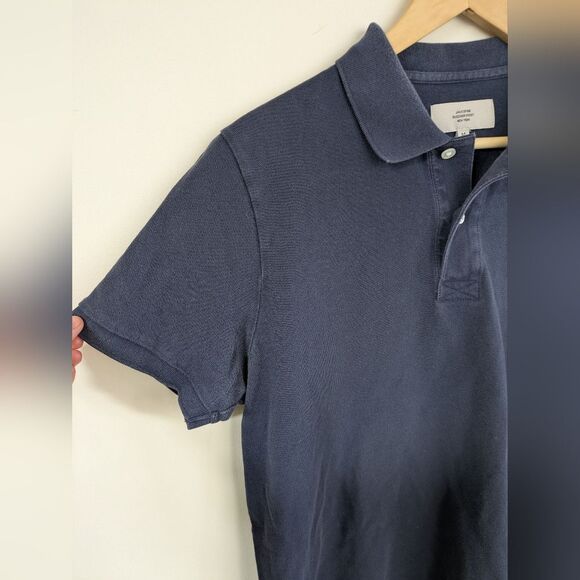 Jack Spade Polo Navy Bleeker Street New York Casual Shirt M Medium - Picture 2 of 6